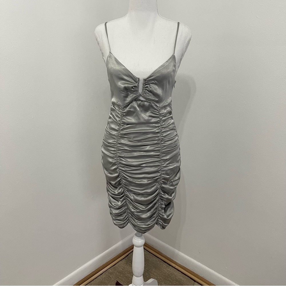 NWT ZARA GRAY DRESS